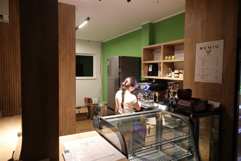 Interior Cafenea Tenis Life
